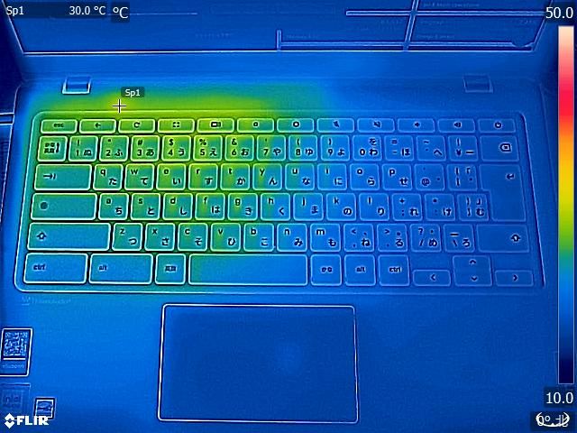 Lenovo 14e Chromebook Gen 3 発熱 パームレスト