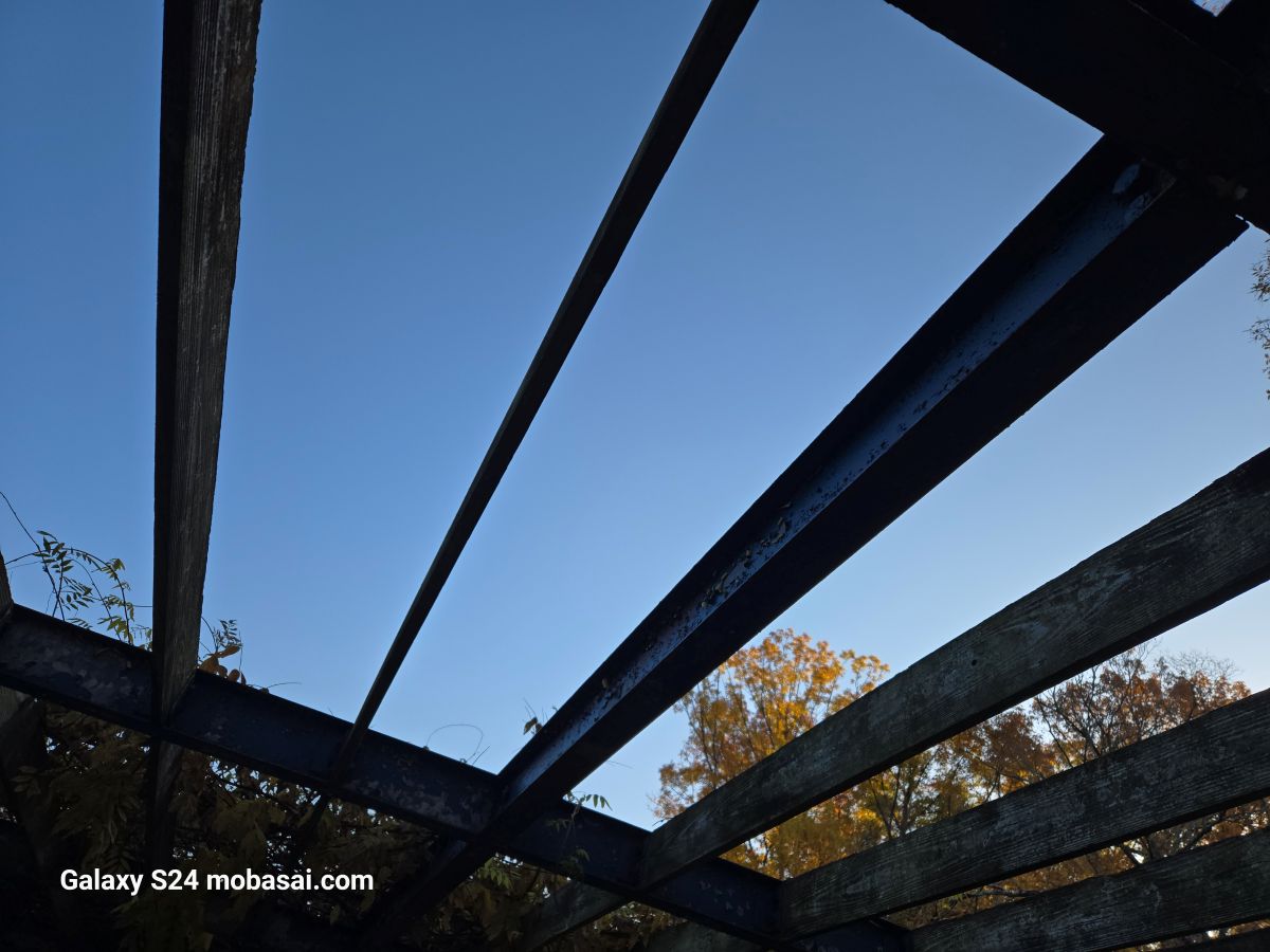 Galaxy S24 カメラ撮影 暗所