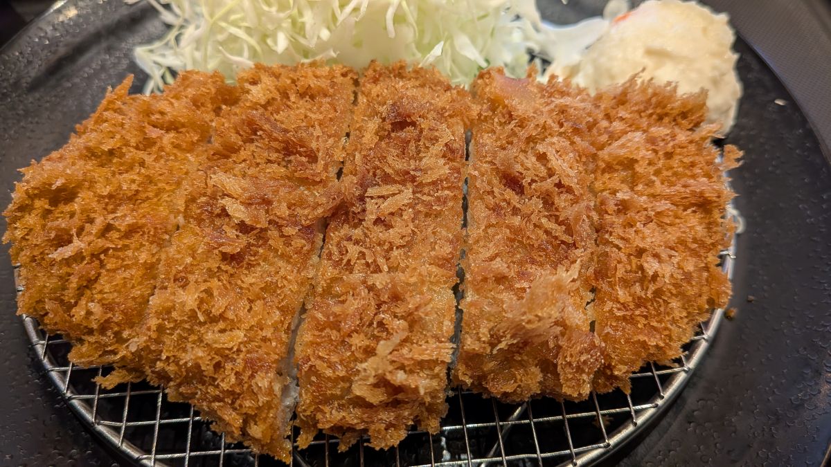 Pixel 9a グルメ撮影 トンカツ