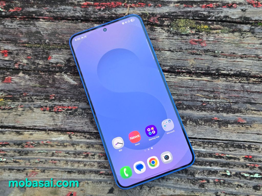 Galaxy S25 屋外での輝度