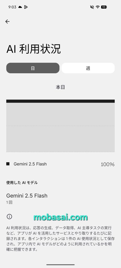 Nothing Phone (3a) lite AI利用状況