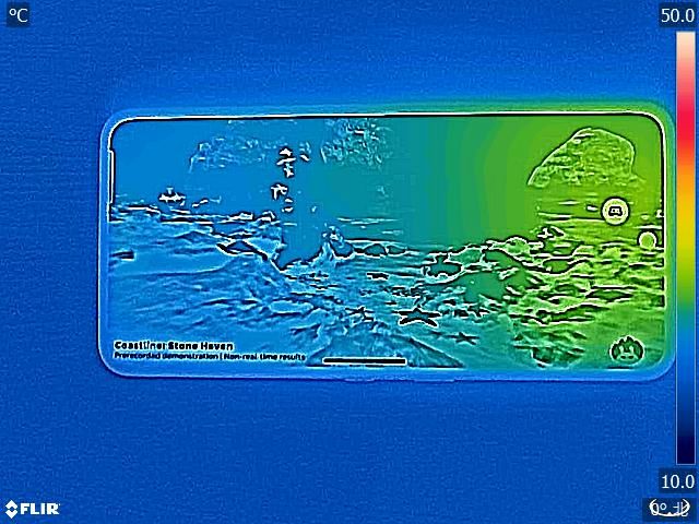 Nothing Phone (3a) lite 表面温度