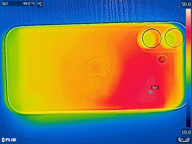 iPhone 17 3DMark Wild Life Extreme Stress Test 温度