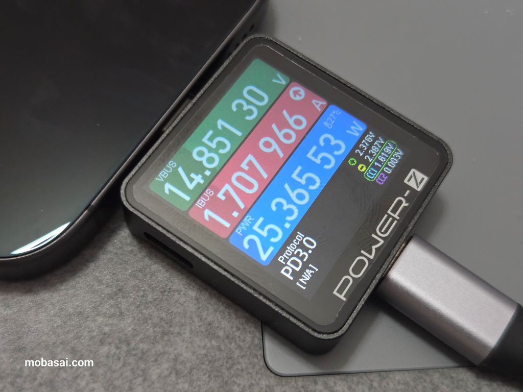 iPhone 17 充電プロトコル KM003C