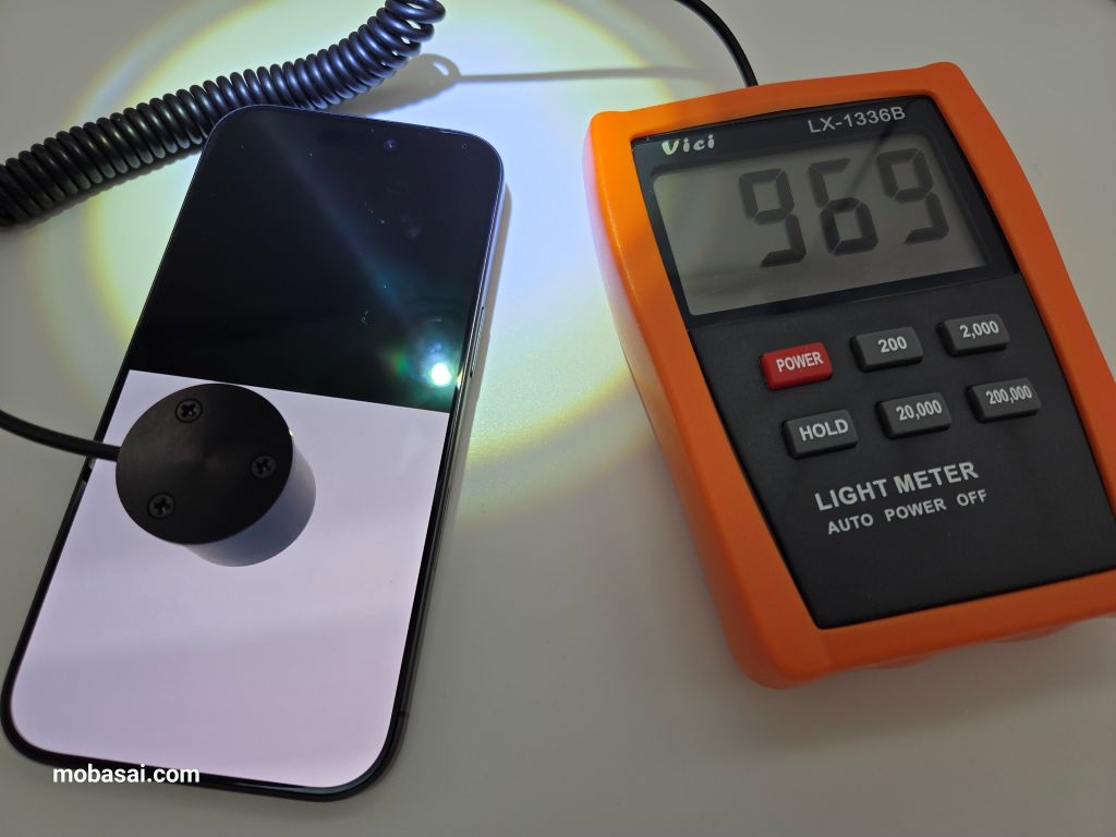 iPhone 17 画面輝度