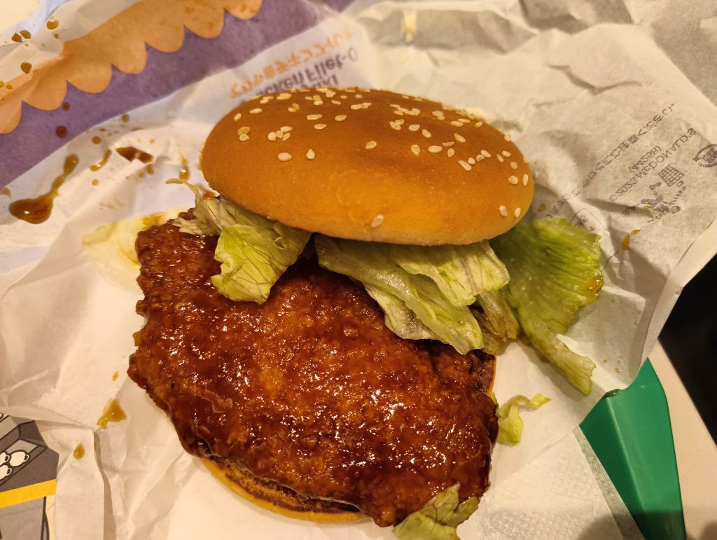 Nothing Phone (3a) lite ハンバーガー撮影