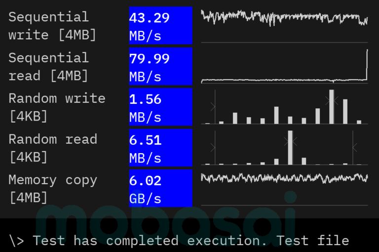 Xperia 10 VII microSDカード転送速度