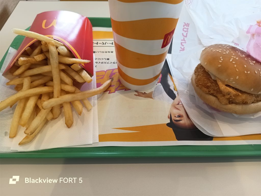 Blackview FORT 5 食事撮影