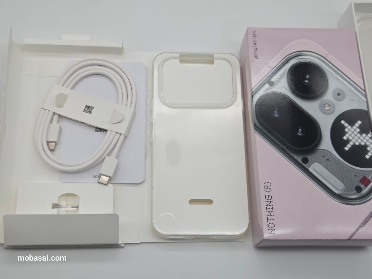 Nothing Phone (4a) Pro 付属品