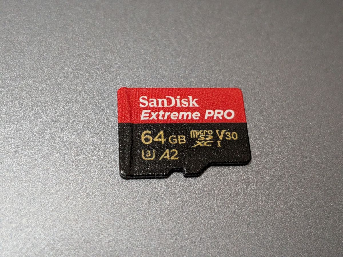 microSD イメージ画像