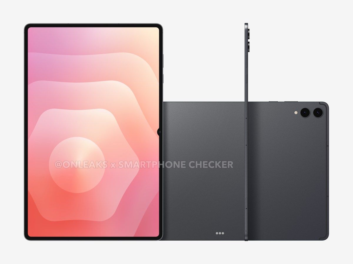 Galaxy Tab S12 Ultra レンダリング画像