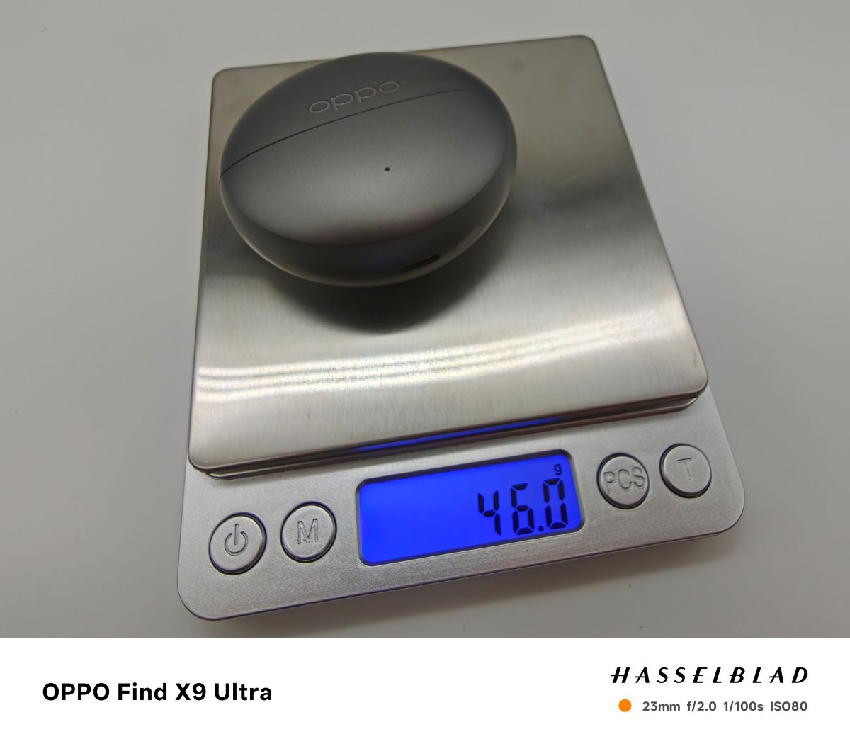 OPPO Enco Clip2 Open Earbuds ケースの重さ