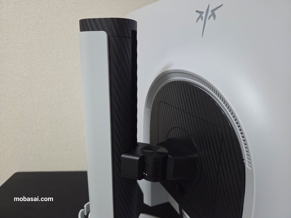 KTC M27U6 スタンドの高さ調整 一番下
