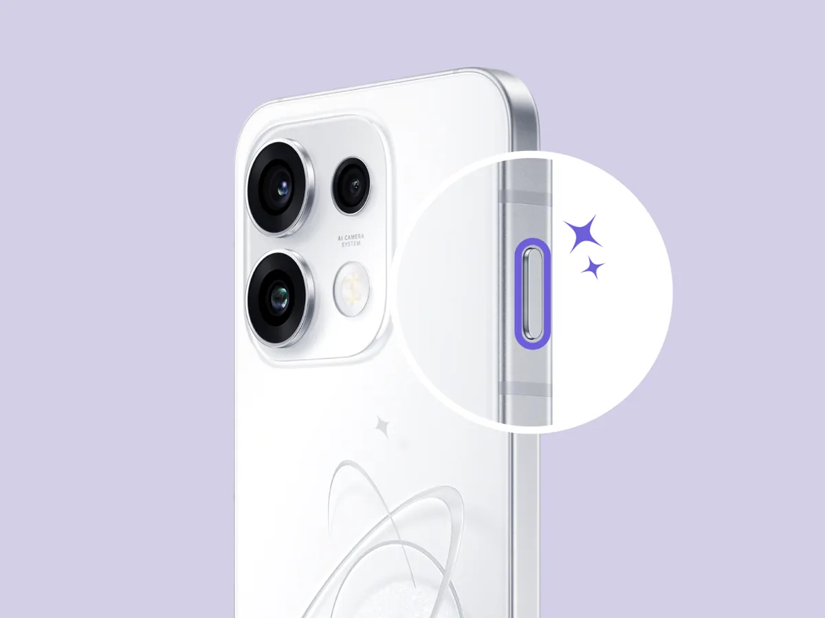 OPPO Reno16 5G Snap Keyボタン