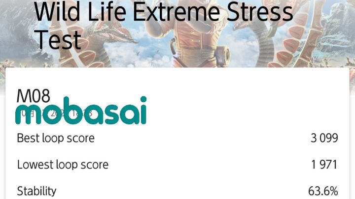 arrows Alpha 3DMark Wild Life Extreme Stress Test