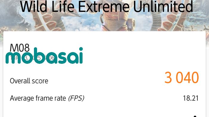 arrows Alpha 3DMark Wild Life Extreme Unlimited スコア