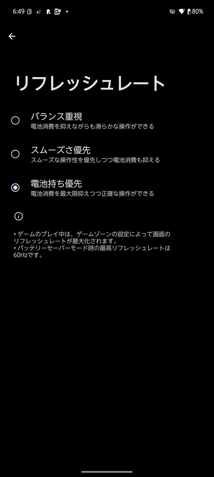 arrows Alpha リフレッシュレート